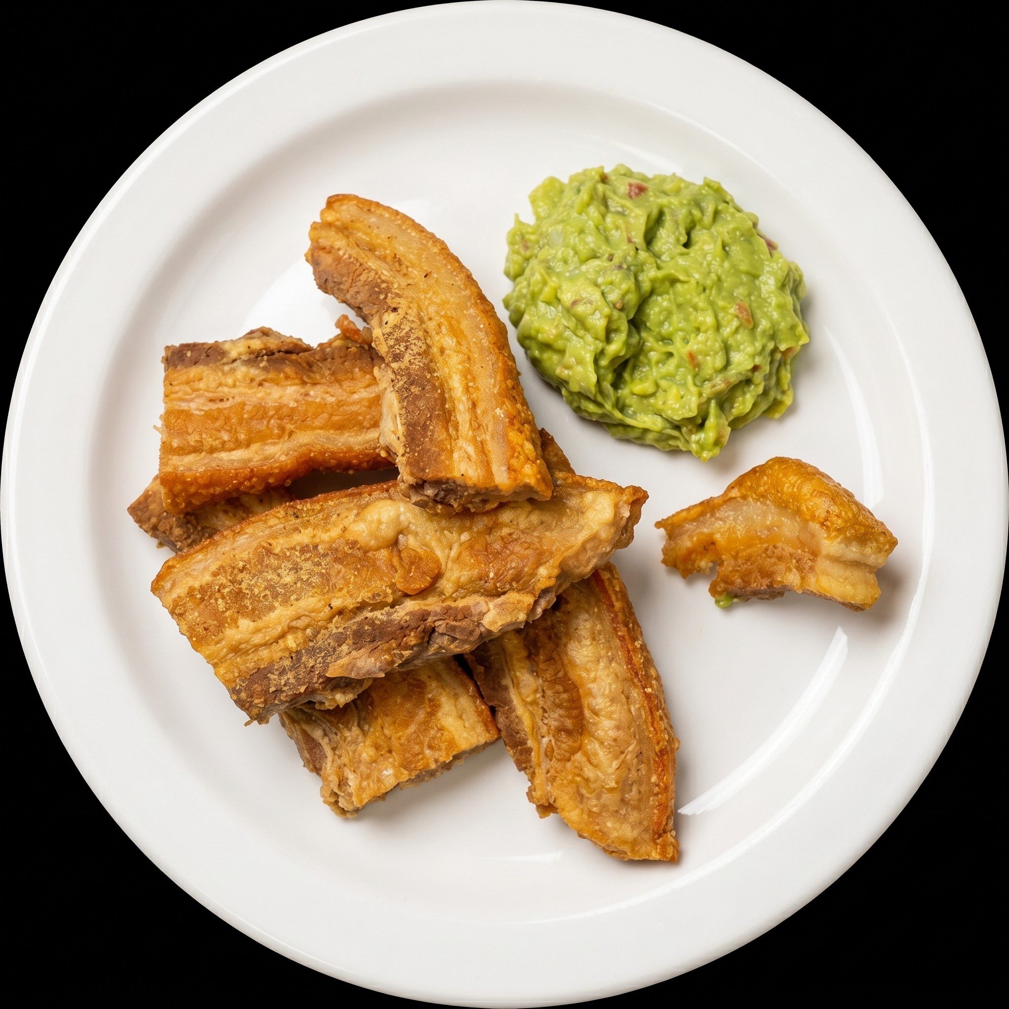 Chicharrones & Guacamole.