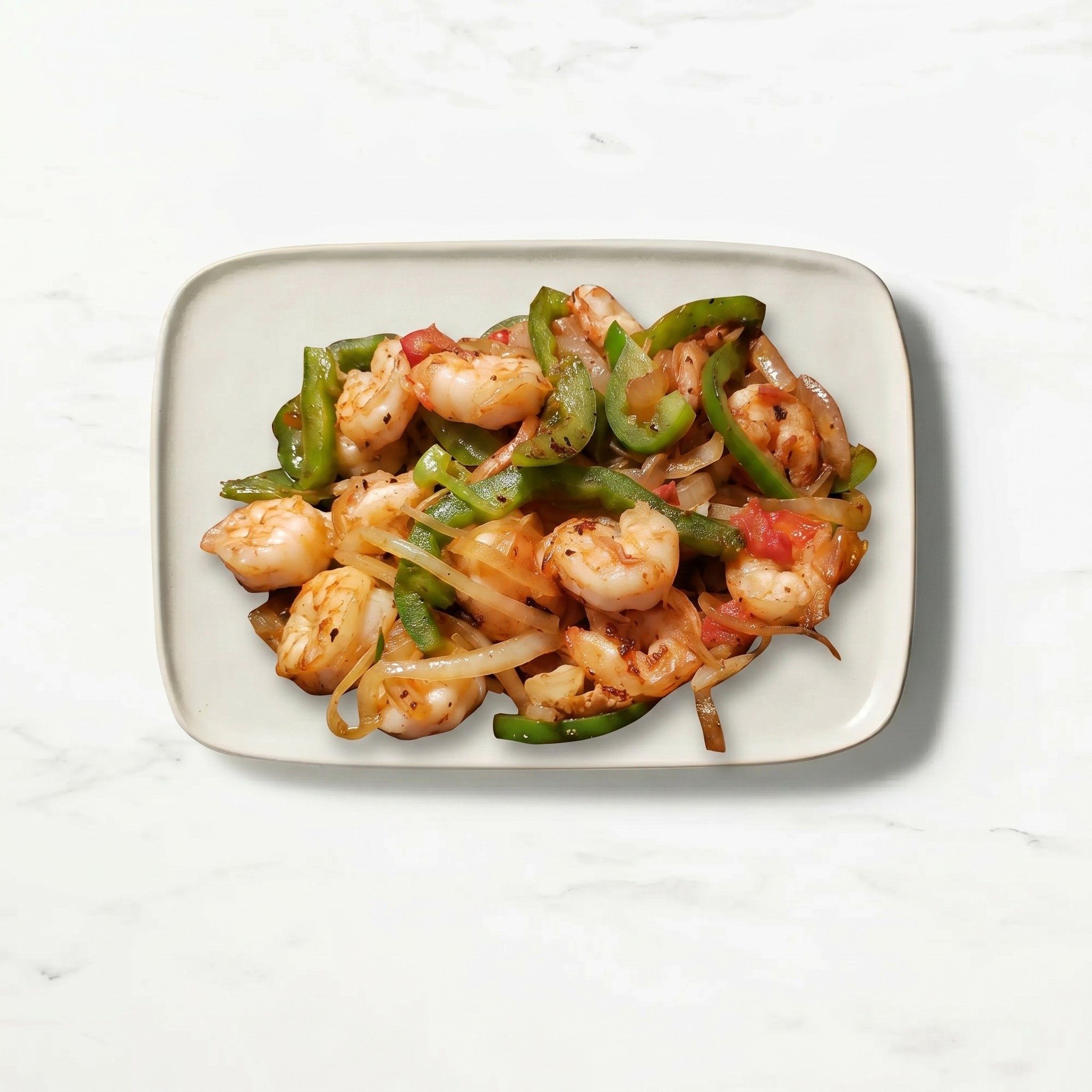 Shrimp Fajitas.