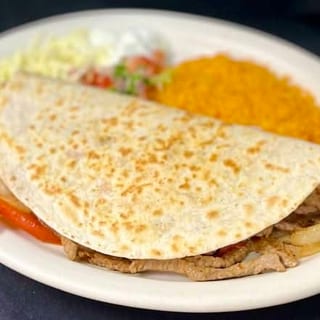 Fajita Shrimp Quesadilla