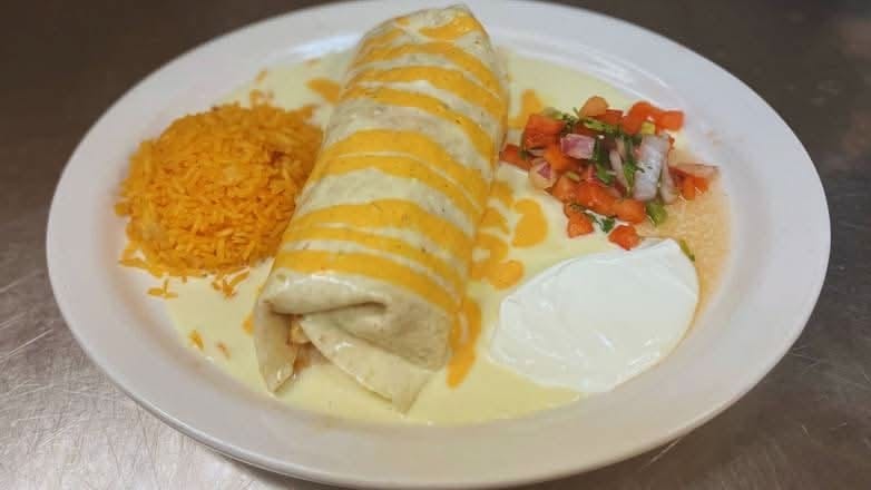 Burrito Veracruz.